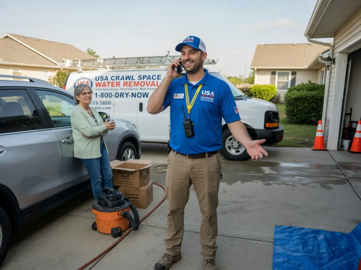 Crawl Space Water Removal Lehigh, IA FAQs